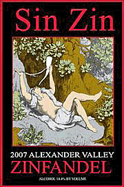Alexander Valley Vineyards 2007 Sin Zin